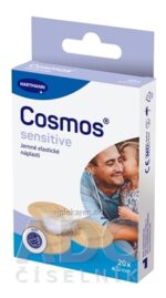 Cosmos Sensitive jemná elastická okrúhla náplasť 20 ks – Obrázok 2
