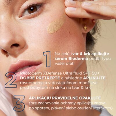 BIODERMA Photoderm XDefense Ultra fluid SPF 50+ svetlý 40 ml – Obrázok 6