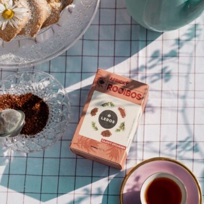LEROS ČAJOVÁ CHVÍĽKA AFRICKÝ ROOIBOS bylinný čaj, nálevové vrecká 20x2 g – Obrázok 3