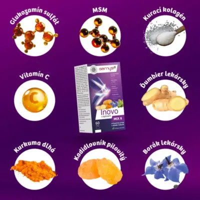 Barny′s® INOVO s bylinami MIX8 60 tabliet – Obrázok 2