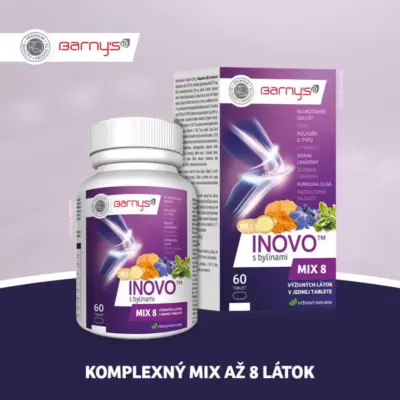 Barny′s® INOVO s bylinami MIX8 60 tabliet – Obrázok 3