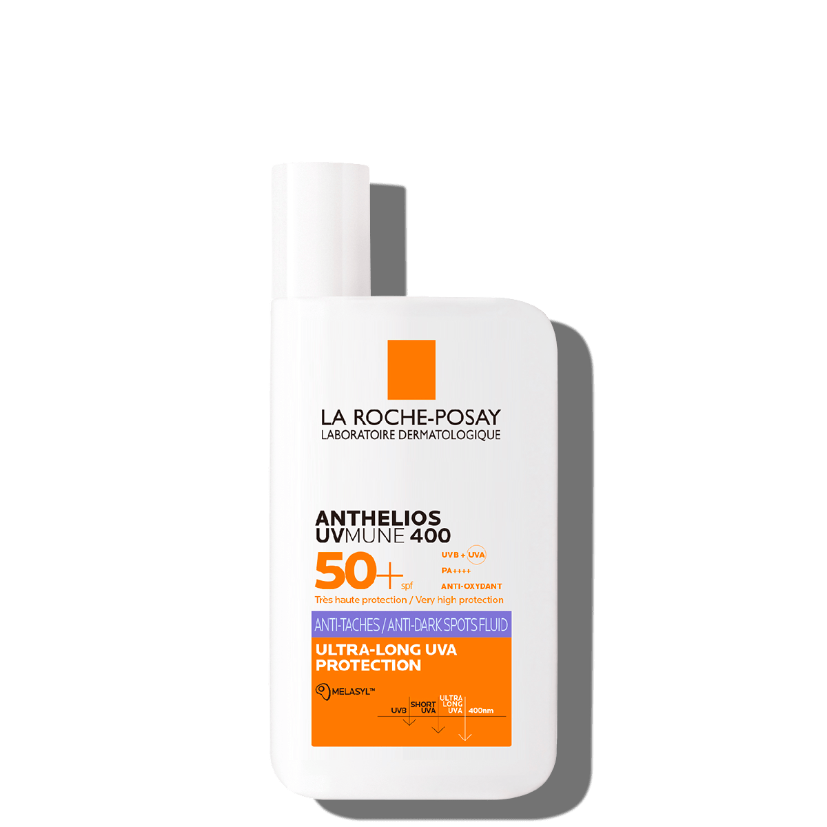 LA ROCHE-POSAY ANTHELIOS UVMUNE 400 SPF 50+ fluid proti tmavým škvrnám 50 ml – Obrázok 1