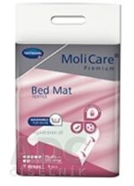 MoliCare Premium Bed Mat Textile 7 kvapiek wings textilná absorpčná podložka s krídelkami, 75x85 cm, 1x1 ks