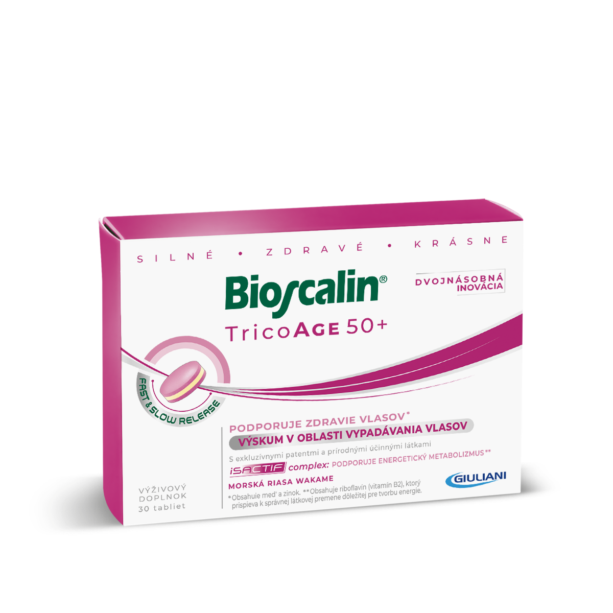 TRICOAGE-30CPR_SK_1200x1200 Bioscalin TricoAge 50+ 30 tabliet – Obrázok 1
