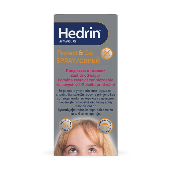 HEDRIN Protect & Go SPRAY ochrana proti všiam 100 ml – Obrázok 1