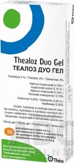 THEALOZ DUO GEL tekutý očný gél 30x0,4 g