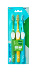 TePe SUPREME soft zubná kefka 3 ks – Obrázok 2