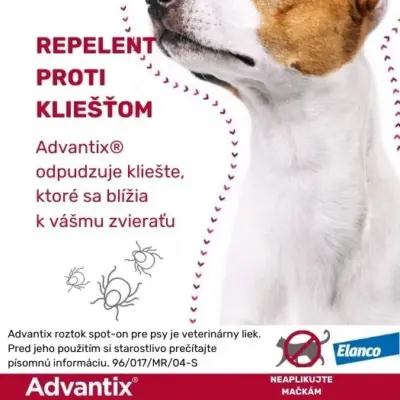 Advantix Spot-on pre psy 25 - 40 kg 1x4 ml – Obrázok 2