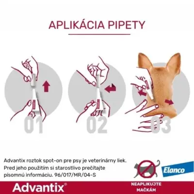 Advantix Spot-on pre psy 25 - 40 kg 1x4 ml – Obrázok 8