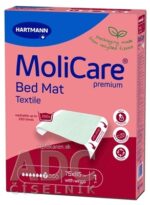 MoliCare Premium Bed Mat Textile 7 kvapiek wings textilná absorpčná podložka s krídelkami, 75x85 cm, 1x1 ks – Obrázok 2