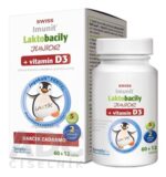 SWISS Imunit Laktobacily JUNIOR + vitamín D3 60+12 tabliet zadarmo – Obrázok 2