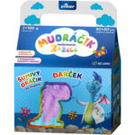 Vitar MUDRÁČIK multivitamín želé 2x50 ks + darček: šumivý dráčik, pre chlapca