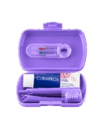 CURAPROX Detský cestovný set fialový