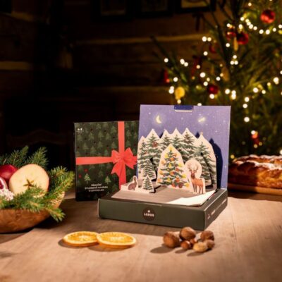 LEROS Vianočná bylinková nádielka s leporelom – Obrázok 3