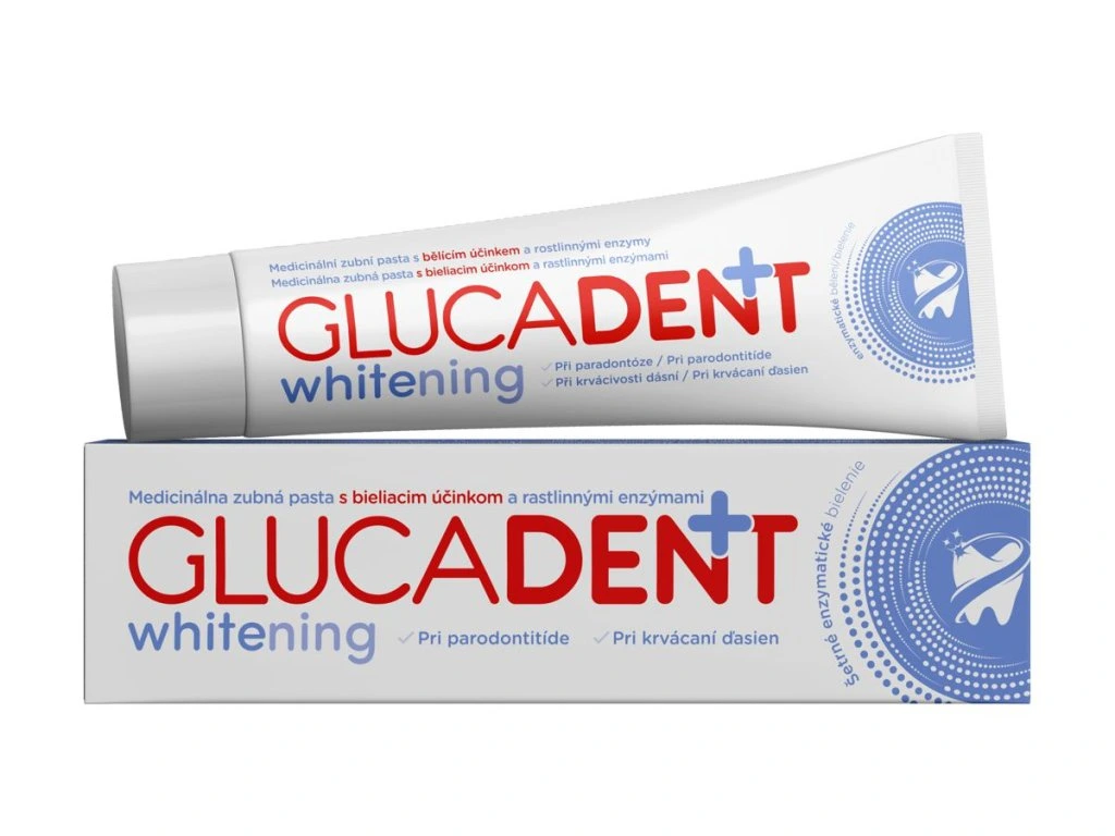 GLUCADENT Whitening zubná pasta 75 ml – Obrázok 1