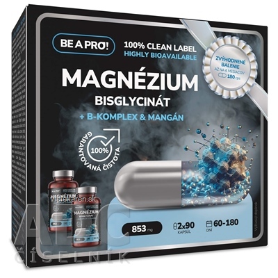 s9shk60_400x400 BE A PRO! MAGNÉZIUM BISGLYCINÁT 2x90 kapsúl – Obrázok 1
