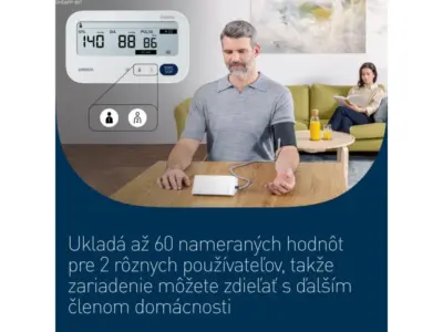 OMRON M3 Comfort Afib tlakomer na rameno – Obrázok 5