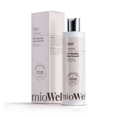 mioWell Šampón na podporu rastu vlasov pre ženy 250 ml – Obrázok 2