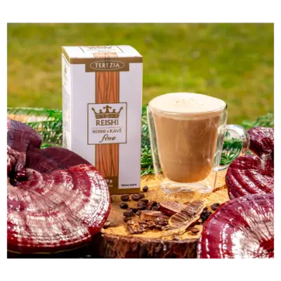 TEREZIA REISHI V KÁVE fine vrecúška 20x11 g – Obrázok 2