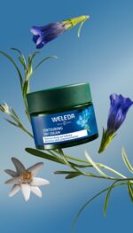 WELEDA LIFTINGOVÝ DENNÝ KRÉM modrý horec a plesnivec alpínsky 40 ml – Obrázok 3
